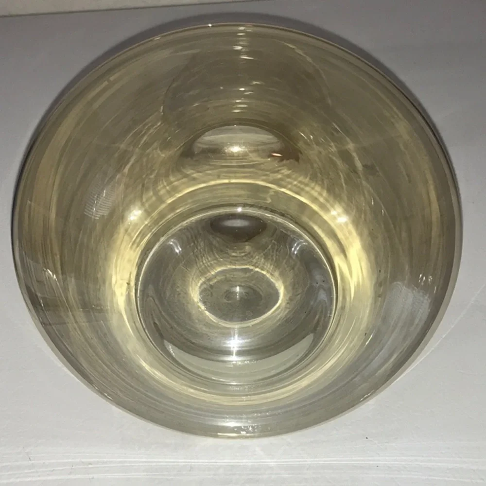 Ships Wine Decanter Slant Top W/ Round Bottom Champagne Crystal Decanter
